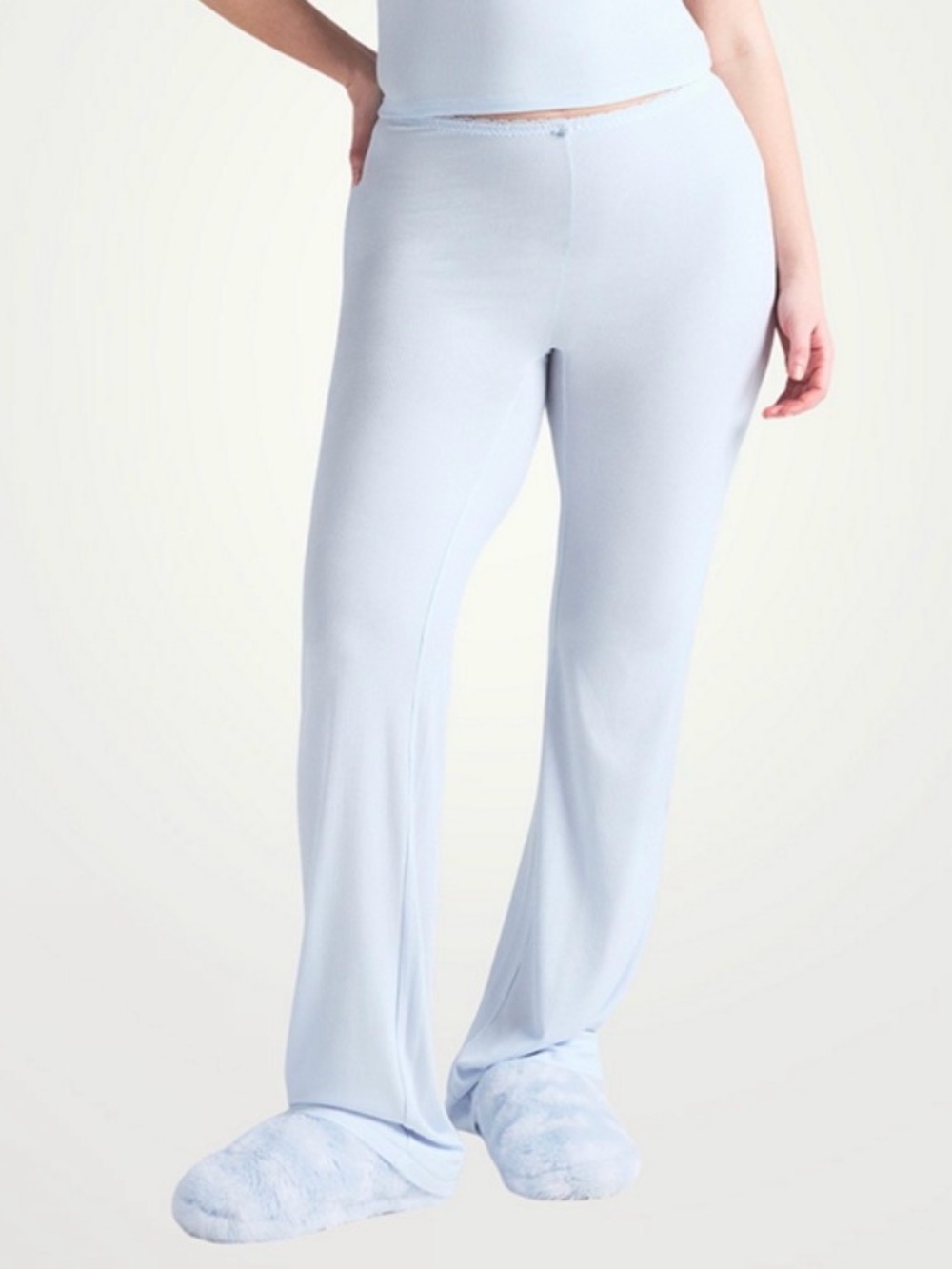 💎 🩵SKIMS Soft Lounge Lace Pant | Blue Quartz |  S | NWT 🏷️